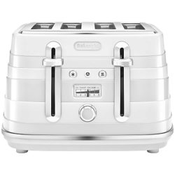 De'Longhi Avvolta 4-Slice Toaster White